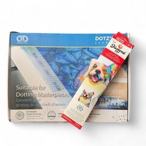 DOTZ Diamond Dotz Light Pad + Diamond Art Kit - Blue/Multicolor